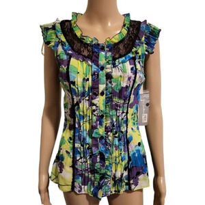 NY Collection Women's Blouse (Size M)